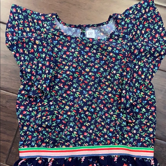 Gap Size XL 12 Floral Mixed Dress SO CUTE! - Picture 2 of 3